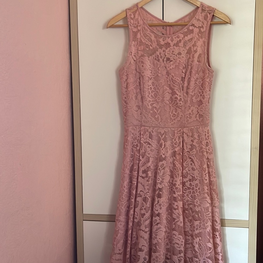 Pink tail dress